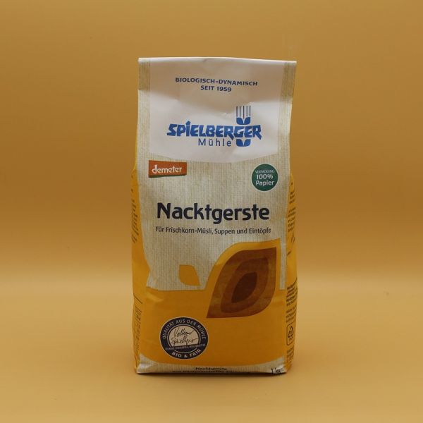 Bio - Nacktgerste, keimfähig, 1000g