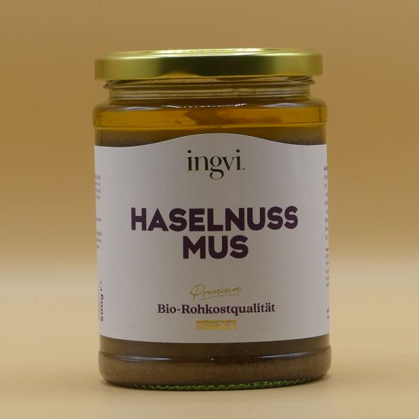 Bio - Haselnussmus in Rohkostqualität