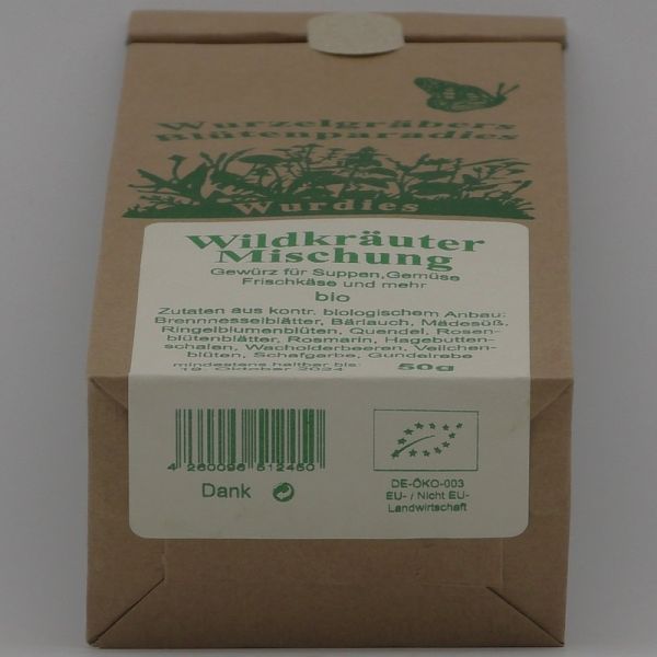 Bio - Wildkräutermischung 50g