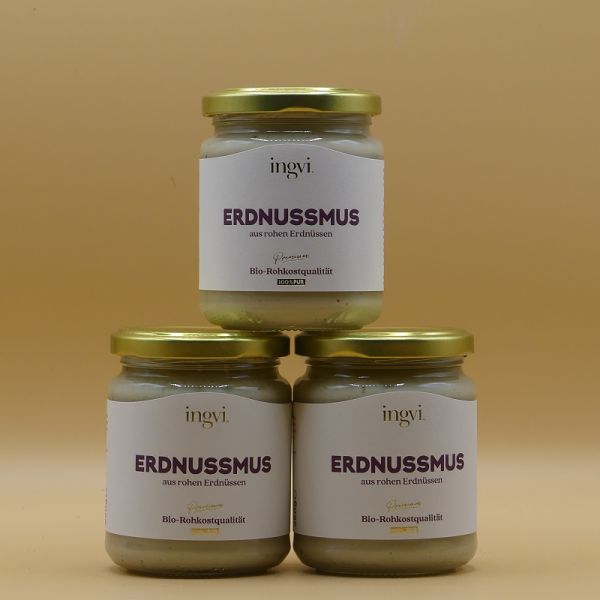 Bio - Erdnussmus 250g, Rohkostqualität